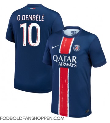 Paris Saint-Germain Ousmane Dembele #10 Hjemmebanetrøje 2024-25 Kortærmet